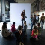 Graffiti Workshop für Schulen und Jugendhäuser in Zürich mit überdeckten Wänden im Graffland