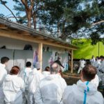 Einführung bei Firmen Graffiti Workshop auf Leinwand